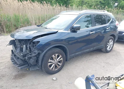 2016 Nissan Rogue Sv from USA, damaged, VIN 5N1AT2MV7GC828158